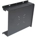 Rack Solutions Wall Mount for Flat Panel Display, Desktop Computer - Black Powder Coat - 50 lb Load Capacity