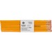 Business Source Woodcase No. 2 Pencils - #2 Lead - Yellow Wood Barrel - 1 Dozen