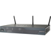 Cisco 861W Wi-Fi 4 IEEE 802.11n  Wireless Integrated Services Router - Refurbished - 2.40 GHz ISM Band - 6.75 MB/s Wireless Speed - 4 x Network Port - 1 x Broadband Port - Fast Ethernet - Desktop