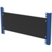 Rack Solutions 4U Filler Panel with Stability Flanges - Steel - Black - 4U Rack Height - 1 Pack