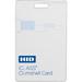 HID 2080 iCLASS Clamshell Card - White - Polyvinyl Chloride (PVC), Acrylonitrile Butadiene Styrene (ABS)