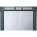 Middle Atlantic Curved Door Plexi - Plexiglas - Black - 38U Rack Height - 69.5" Height x 21.9" Width