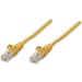 Intellinet Network Solutions Cat5e UTP Network Patch Cable, 7 ft (2.0 m), Yellow - RJ45 Male / RJ45 Male