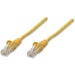 Intellinet Network Solutions Cat5e UTP Network Patch Cable, 50 ft (15.0 m), Yellow - RJ45 Male / RJ45 Male