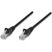 Intellinet Network Solutions Cat5e UTP Network Patch Cable, 50 ft (15.0 m), Black - RJ45 Male / RJ45 Male