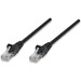 Intellinet Network Solutions Cat6 UTP Network Patch Cable, 25 ft (7.5 m), Black - RJ45 Male / RJ45 Male