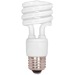 Satco T2 13-watt Mini Spiral CFL Bulb - 13 W - 120 V AC - Spiral - T2 Size - White Light Color - E26 Base - 12000 Hour - 6920.3°F (3826.8°C) Color Temperature - 82 CRI - Energy Saver - 1 Each