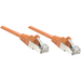 Intellinet Network Solutions Cat6 UTP Network Patch Cable, 5 ft (1.5 m), Orange - RJ45 Male / RJ45 Male