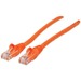 Intellinet Network Solutions Cat6 UTP Network Patch Cable, 25 ft (7.5 m), Orange - RJ45 Male / RJ45 Male