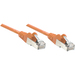 Intellinet Network Solutions Cat6 UTP Network Patch Cable, 100 ft (30 m), Orange - RJ45 Male / RJ45 Male