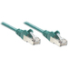 Intellinet Network Solutions Cat6 UTP Network Patch Cable, 100 ft (30 m), Green - RJ45 Male / RJ45 Male