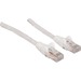 Intellinet Network Solutions Cat5e UTP Network Patch Cable, 1 ft (0.3 m), White - RJ45 Male / RJ45 Male