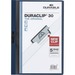 DURABLE® DURACLIP® Report Cover - Letter Size 8 1/2" x 11" - 30 Sheet Capacity - Punchless - Vinyl - Navy