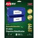 Avery File Folder Label - 2" Width x 4" Length - Removable Adhesive - Rectangle - Laser, Inkjet - White - 120 / Pack - Residue-free, Self-adhesive, Repositionable
