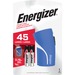 Energizer Pocket Light - LED - Bright White - 8 lm Lumen - 2 x AAA - Red - 1 Each