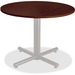 Heartwood HDL Innovations Round Cafeteria Table - 1" x 35.5" - Material: Particleboard - Finish: Evening Zen, Laminate