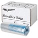 Swingline See-through Shredder Bag - 30.28 L - 100/Box - Poly - Clear