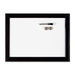 Quartet Espresso&trade; Home Dcor Magnetic Dry Erase Boards - 36" (3 ft) Width x 24" (2 ft) Height - White Surface - Dark Brown Frame - Magnetic - 1 Each