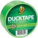 Duck Brand Color Duct Tape - 15 yd Length x 1.88" Width - 1 / Roll - Neon Green