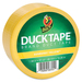Duck Brand Brand Color Duct Tape - 20 yd Length x 1.88" Width - 1 / Roll - Yellow