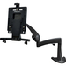 Ergotron Neo-Flex Mounting Arm for iPad, Flat Panel Display - Black - 10" to 22" Screen Support - 18 lb Load Capacity