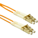 Amer Fiber Optic Duplex Cable - 6.56 ft Fiber Optic Network Cable for Network Device - First End: 2 x LC Network - Male - Second End: 2 x LC Network - Male