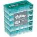 Kleenex Facial Tissue - 2 Ply - 8.40" x 8.20" - White - Paper - Soft, Absorbent - For Office, Face - 100 Per Box - 5 / Pack