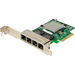 Supermicro The Compact and Feature-Rich 4-Port Ethernet Controller - PCI Express - 4 Port(s) - 4 x Network (RJ-45) - Twisted Pair - Low-profile - 10/100/1000Base-T - Plug-in Card