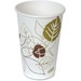 Dixie Pathways Paper Hot Cups by GP Pro - 50 / Pack - White, Green - Paper - Hot Drink, Beverage