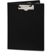 Mobile OPS Unbreakable Recycled Clipboard - 0.50" Clip Capacity - Top Opening - 8 1/2" x 11" - Low-profile - Black - 1 Each