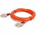 AddOn 10m SC (Male) to SC (Male) Orange OM1 Duplex Fiber OFNR (Riser-Rated) Patch Cable - 100% compatible and guaranteed to work