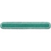 Rubbermaid Commercial HYGEN 60" Microfiber Dust Mop - Looped Ends, Hook & Loop Backing, Durable, Launderable - 1 Each - Green
