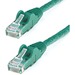 StarTech.com 5ft CAT6 Ethernet Cable - Green Snagless Gigabit - 100W PoE UTP 650MHz Category 6 Patch Cord UL Certified Wiring/TIA - 5ft Green CAT6 Ethernet cable delivers Multi Gigabit 1/2.5/5Gbps & 10Gbps up to 160ft - 650MHz - Fluke tested to ANSI/TIA-5