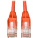 Tripp Lite 7ft Cat5e / Cat5 350MHz Snagless Patch Cable RJ45 M/M Orange 7' - 7 ft Category 5e Network Cable for Network Device, ATM - First End: 1 x RJ-45 Network - Male - Second End: 1 x RJ-45 Network - Male - 1 Gbit/s - Patch Cable - CM - 26 AWG - Orang