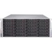 Supermicro SuperChassis 847E26-R1K28JBOD Drive Enclosure - 4U Rack-mountable - Black - 45 x HDD Supported - 45 x Total Bay - 45 x 3.5" Bay