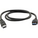 Kramer USB-A 3.0 Extention Cable - 10 ft USB Data Transfer Cable - First End: 1 x USB 3.0 Type A - Male - Second End: 1 x USB 3.0 Type A - Female - Extension Cable