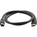 Kramer USB-A to USB-B 3.0 Cable - 3 ft USB Data Transfer Cable - First End: 1 x USB 3.0 Type A - Male - Second End: 1 x USB 3.0 Type B - Male