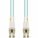 AddOn 15m LC (Male) to LC (Male) Aqua OM3 Duplex Fiber OFNR (Riser-Rated) Patch Cable - 100% compatible and guaranteed to work