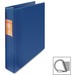 Wilson Jones Heavy-duty D-ring Binder - 1 1/2" Binder Capacity - Letter - 8 1/2" x 11" Sheet Size - 3 x D-Ring Fastener(s) - Internal Pocket(s) - Chipboard, Polypropylene - Blue - Heavy Duty, Spine Label, Sheet Lifter, PVC-free, Non-stick - 1 Each