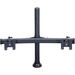 Premier Mounts MM-BH152 Desk Mount for Flat Panel Display - Black - 2 Display(s) Supported - 10" to 24" Screen Support