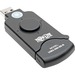 Tripp Lite USB 3.0 SuperSpeed SDXC Memory Card Media Reader / Writer 5Gbps - SDHC, SDHC, SD - USB 3.0External"