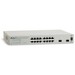 Allied Telesis AT-GS950/16 16 port Gigabit WebSmart Switch - 16 Ports - Manageable - Gigabit Ethernet - 10/100/1000Base-T - 2 Layer Supported - 2 SFP Slots - Twisted Pair - Rack-mountable, Wall Mountable, Desktop