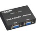 Black Box VGA Receiver, 2-Port - 2 Output Device - 500 ft Range - 1 x Network (RJ-45) - 2 x VGA Out - XGA - 1024 x 768 - Twisted Pair - Category 5