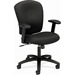 HON VL220 Mid-Back Task Chair - Black - Fabric