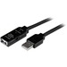 StarTech.com 35m USB 2.0 Active Extension Cable - M/F - Extend the distance between a computer and a USB 2.0 device by 35 meters - usb 2.0 active extension cable - usb 2.0 repeater cable - usb 2.0 extension cable - usb 2.0 extension cord - 35m usb extensi
