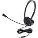 Califone 3065AVT Headset - Stereo - Mini-phone (3.5mm) - Wired - 32 Ohm - 20 Hz - 20 kHz - Over-the-head - Binaural - Semi-open - 6 ft Cable - Electret Microphone - Black