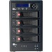 CRU RTX Secure 410-3QR DAS Hard Drive Array - 4 x HDD Supported - RAID Supported - 4 x Total Bays