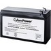 CyberPower RB1280A Replacement Battery Cartridge - 1 X 12 V / 8 Ah Sealed Lead-Acid Battery, 18MO Warranty