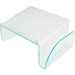 Lorell Acrylic Phone Stand - 5.50" (139.70 mm) Height x 11" (279.40 mm) Width x 10" (254 mm) Depth - Acrylic - Clear, Green