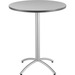 Iceberg 65667 - CafeWorks Bistro Table, 36" Round, Gray - Round Top - 1.1" Table Top Thickness x 36" Table Top Diameter - Vinyl, Particleboard, Steel, Melamine - 1 Each